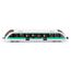 siku 1646001, Nahverkehrszug RATP Frankreich, Metall/Kunststoff, 1:120, Türkis/Weiß, Kompatibel mit anderen siku Spielzeugen