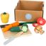 small foot Schneide-Set Gemüse "fresh" aus Holz, Lebensmittel für Kinderküche, Rollenspielzeug ab 2 Jahren, 12329