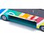 siku 3738001, Mercedes-Benz Travego Reisebus RATP Frankreich, 1:50, Metall/Kunststoff, Multicolor, Öffenbare Türen und Klappe