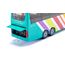 siku 3738001, Mercedes-Benz Travego Reisebus RATP Frankreich, 1:50, Metall/Kunststoff, Multicolor, Öffenbare Türen und Klappe