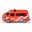 Siku 4366691 1460, Feuerwehr Einsatzleitwagen, Metall/Kunststoff, rot, Öffenbare Heckklappe