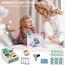 OSLINE Geschenk für 2 3 4 5 Jährige Mädchen Junge,Montessori Holz Spielzeug Kasse Kinderab 2-5 Jahr, inkl.Spielgeld Kartenlesegerät Kaufladen Zubehör,Geschenk Kind Geburtstag