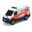 Dickie Toys SOS Rettungsstation mit Polizei, Feuerwehr und Krankenwagen, Station mit Licht & Sound, Mikrofon mit Lautsprecherfunktion, Tore zum Öffnen, inkl. Batterien, 31x22x16 cm, Blue