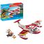 PLAYMOBIL Action Heroes 71463 Feuerwehrflugzeug mit Löschfunktion, heldenhafte Rettungsmissionen, inklusive Feuerwehrmann und vielfältigem Zubehör, detailreiches Spielzeug für Kinder ab 4 Jahren