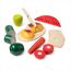 Melissa & Doug - Holz-Lebensmittel zum Schneiden - 26-teiliges Rollenspielset aus Holz zum Schneiden von Obst, Gemüse und Brot, für realistisches Rollenspiel, für Kinder ab 3 Jahren