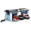Dickie Toys SOS Rettungsstation mit Polizei, Feuerwehr und Krankenwagen, Station mit Licht & Sound, Mikrofon mit Lautsprecherfunktion, Tore zum Öffnen, inkl. Batterien, 31x22x16 cm, Blue