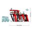 LEGO City Feuerwehrstation mit Drehleiterfahrzeug, Feuerwehr-Spielzeug mit Feuerwache und Feuerwehrauto, Geburtstagsgeschenk für Kinder ab 6 Jahren, Set mit Hund und 5 Minifiguren 60414