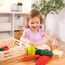 Melissa & Doug - Holz-Lebensmittel zum Schneiden - 26-teiliges Rollenspielset aus Holz zum Schneiden von Obst, Gemüse und Brot, für realistisches Rollenspiel, für Kinder ab 3 Jahren