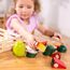 Melissa & Doug - Holz-Lebensmittel zum Schneiden - 26-teiliges Rollenspielset aus Holz zum Schneiden von Obst, Gemüse und Brot, für realistisches Rollenspiel, für Kinder ab 3 Jahren