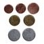 Noris 606521012 - Spielgeld Münzen - geeignet als Spielset für Spielkassen, Kaufladen, rechnen lernen, uvm., ab 3 Jahren