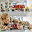 LEGO 60374 City Einsatzleitwagen der Feuerwehr, modernes Feuerwehrauto-Spielzeug mit Löschdrohnen, mit Figuren für Kinder