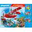PLAYMOBIL Action Heroes 71463 Feuerwehrflugzeug mit Löschfunktion, heldenhafte Rettungsmissionen, inklusive Feuerwehrmann und vielfältigem Zubehör, detailreiches Spielzeug für Kinder ab 4 Jahren
