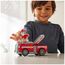PAW PATROL, Feuerwehr-Auto mit Marshall-Figur (Sustainable Basic Vehicle/Basis Fahrzeug), Spielzeug für Kinder ab 3 Jahren