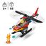LEGO City Feuerwehrhubschrauber, Set mit Hubschrauber-Spielzeug und Pilot-Figur, Feuerwehr-Helikopter für EIN fantasievolles Spielerlebnis, Geschenk für Kinder, Jungen und Mädchen ab 5 Jahren 60411