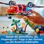 LEGO City Fire Rescue Plane Toy for 6 Plus Year Old Boys, Girls and Kids Who Love Imaginative Play, Airplane Emergency Vehicle Playset Includes 3 Minifigures, Birthday Gift Idea 60413