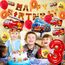 Feuerwehr Geburtstag Deko 3 Jahre 36 Stück, Feuerwehrauto 3 Geburtstag Luftballon, Kindergeburtstag Feuerwehrauto Deko, Feuerwehrmann Geburtstagsdeko, Geburtstagsdeko 3 Jahre Junge