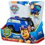 PAW PATROL, Polizei-Fahrzeug mit Chase-Figur (Sustainable Basic Vehicle/Basis Fahrzeug), Spielzeug für Kinder ab 3 Jahren
