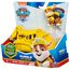 PAW Patrol, Baustellen-Fahrzeug mit Rubble-Figur (Sustainable Basic Vehicle/Basis Fahrzeug), Spielzeug für Kinder ab 3 Jahren