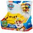 PAW Patrol, Baustellen-Fahrzeug mit Rubble-Figur (Sustainable Basic Vehicle/Basis Fahrzeug), Spielzeug für Kinder ab 3 Jahren
