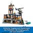 LEGO City Polizeistation auf der Gefängnisinsel, Polizei Spielzeug mit Hubschrauber, Boot und Hai, Set mit 7 Minifiguren und Hund, Geschenk zum Geburtstag für Jungen und Mädchen ab 7 Jahren 60419