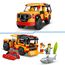 LEGO City Lifeguard Beach Rescue Truck Toy with 2 Minifigures and a Shark Figure - Building Set for 6+ Year Old Boys & Girls - Gifts for Beach-Loving Kids - 60453
