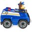 PAW PATROL, Polizei-Fahrzeug mit Chase-Figur (Sustainable Basic Vehicle/Basis Fahrzeug), Spielzeug für Kinder ab 3 Jahren
