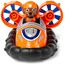PAW PATROL, Luftkissenboot-Fahrzeug mit Zuma-Figur (Basic Vehicle/Basis Fahrzeug), Spielzeugauto, ab 3 Jahren