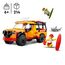 LEGO City Lifeguard Beach Rescue Truck Toy with 2 Minifigures and a Shark Figure - Building Set for 6+ Year Old Boys & Girls - Gifts for Beach-Loving Kids - 60453