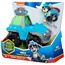 PAW PATROL, Dinosaurier-Rettungsfahrzeug mit Rex-Figur (Sustainable Basic Vehicle/Basis Fahrzeug), Spielzeug für Kinder ab 3 Jahren