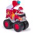 PAW PATROL Rescue Wheels - Marshalls Feuerwehr Monstertruck mit Geschoss-Abwurf und Marshall Hundefigur, Spielzeug für Kinder ab 3 Jahren