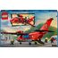 LEGO City Fire Rescue Plane Toy for 6 Plus Year Old Boys, Girls and Kids Who Love Imaginative Play, Airplane Emergency Vehicle Playset Includes 3 Minifigures, Birthday Gift Idea 60413