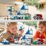 LEGO 60316 City Polizeistation mit Polizeiauto, Müllauto und Hubschrauber, Gebäude zum Bauen mit 3 Figuren, Polizei-Spielzeug für Jungen und Mädchen ab 6 Jahren, Geschenk für Kinder