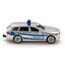 Siku 4366600 1401, Polizei-Streifenwagen, Metall/Kunststoff, Silber, Öffenbare Türen, Anhängerkupplung