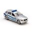 Siku 4366600 1401, Polizei-Streifenwagen, Metall/Kunststoff, Silber, Öffenbare Türen, Anhängerkupplung