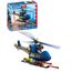 PLAYMOBIL City Action Polizeihelikopter | Mit Polizist, drehbaren Rotoren & Schussfunktion | Unendlicher Spielspaß | Kinder Spielzeug ab 4 Jahren | 72080