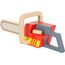 small Foot Kettensäge aus Holz, Rollenspielzeug zum Thema Feuerwehr, mit Sound, für Kinder ab 3 Jahren, 12362