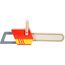 small Foot Kettensäge aus Holz, Rollenspielzeug zum Thema Feuerwehr, mit Sound, für Kinder ab 3 Jahren, 12362
