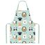 Pipoobear Schürze Kinder mit Taschen für 3-6 Jahre Junge Mädche, Verstellbar Kinderschürze Baumwolle Kinderschürzen für Küche Kochen Backen Malerei Grillen Garten Party Geschenk (Blau)