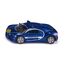 siku 1541, Bugatti Chiron Polizeiauto, Blau, Metall/Kunststoff, Bereifung aus Gummi, Öffenbare Türen