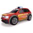 Dickie Toys 203714016 VW Tiguan R-Line Fire Car, Auto, Feuerwehr Einsatzfahrzeug, SUV, Blaulicht & Sound, inkl. Batterien, 25 cm, für Kinder ab 3 Jahren, rot