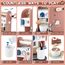 GAGAKU Kaffeemaschine Kinder Holz mit Sound 15 Teile Kinderküche Spielzeug mit Geräusch Kinderkaffee Kinder Küche Spielküchen Zubehör Kaffeemühle Geschenke für Jungen und Mädchen ab 3 Jahre
