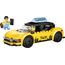 LEGO City Gelbes Taxi - Spielzeug Auto - Modellbau mit 2 Minifiguren, abnehmbares Dach - Spielset zur Förderung der Feinmotorik - Geburtstagsgeschenk für Jungen ab 5 Jahren - 60487