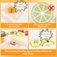 Kinderküche Zubehör Holz, Spielküche Zubehör für Kinder, Holzspielzeug Küche mit Schneidbarem Obst, Zubehör Spielküche, Spielzeug Küchenzubehör für Mädchen und Jungen ab 2 3 Jahren