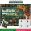 TangComplete Puzzle 1000 Teile für Erwachsene und Kinder, Impossible Game, Puzzles-Geschenk, Clevere Rätsel, Puzzles Farbenfrohes, Puzzle mit Gemütliche Studie-Motiv