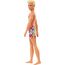 Barbie Ken Beach Puppe mit blonden Haaren in einem farbenfrohen Badeanzug mit Los Angeles-Aufdruck