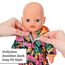 Baby Born Little Outdoor Anzug für 36 cm Puppen, 836323 Zapf Creation, grün