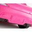 Barbie Puppe und Cabrio in rosa mit Glitzer, realistische Reifen Logo, Spielzeug ab 3 Jahren, DJR55