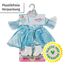 BABY born Eisprinzessin 43cm, Eisprinzessinen-Kleid mit Schlittschuhen und Tiara für 43 cm Puppen, 836095 Zapf Creation