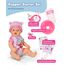 BABY Born Emma - 43 cm große Babypuppe - 10 Funktionen inkl. Accessoires & Strampler - Funktioniert komplett ohne Batterien - Geeignet für Kinder ab 3 Jahren