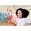 Barbie Ken - Blonde Puppe mit blauem Hemd und Badehose, Strand-Accessoires und Wasserball für kreatives Spielen, für Kinder ab 3 Jahren, HPL74